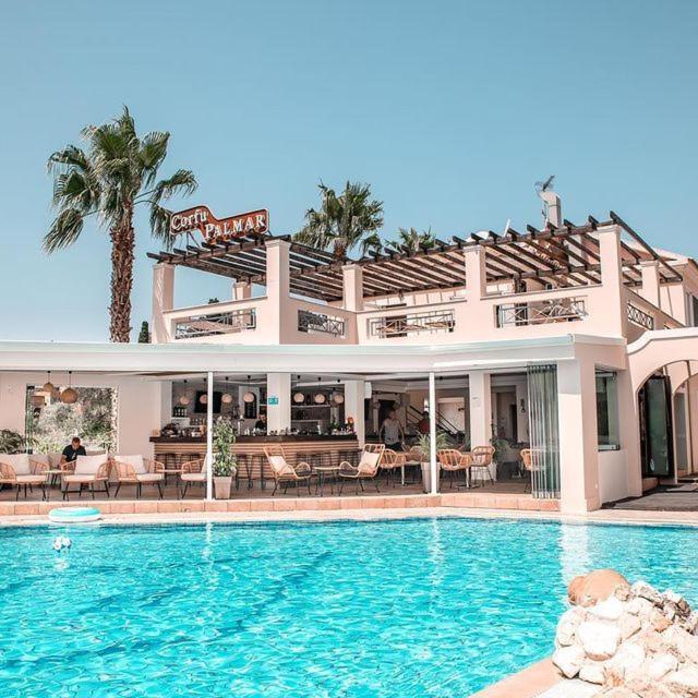 Corfu Palmar Hotel Sidárion Dış mekan fotoğraf