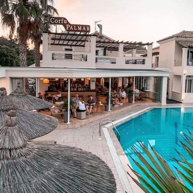 Corfu Palmar Hotel Sidárion Dış mekan fotoğraf